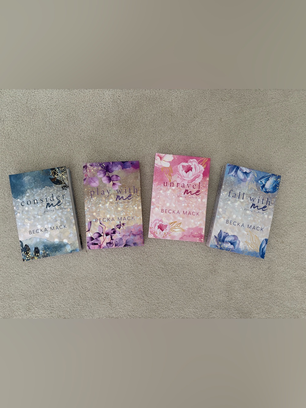 Playing for Keeps Becka Mack special editions